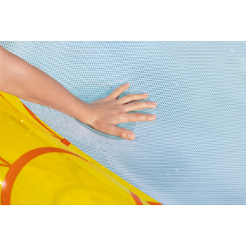 Materac dla dzieci Ananas BESTWAY Siateczkowe dno + Zestaw naprawczy